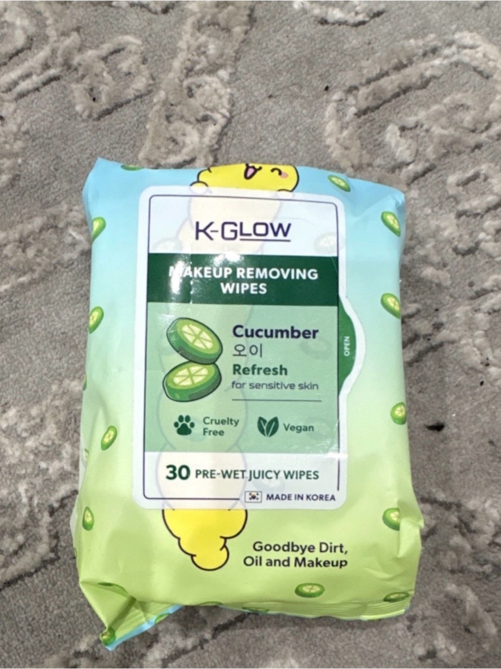 Cucumber Makeup Removing Wipes – Refreshing Green